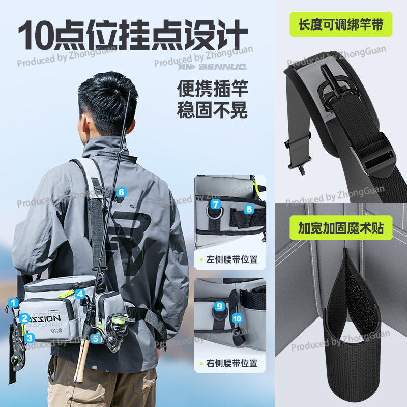 حقيبة خصر متعددة الوظائف مقاوم - مراجعة Fishing Bag Waterproof وسعره