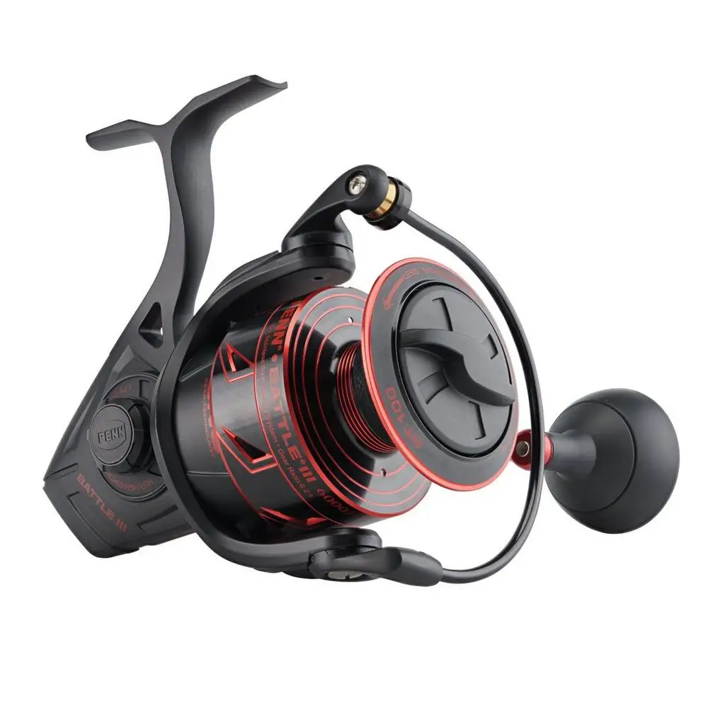PENN-باتل III بكرة صيد ، عجلة  - مراجعة Penn Reel Spinfisher وسعره
